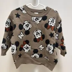 futafuta ミッキー ミニー セーター 100