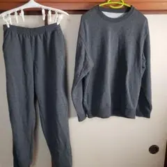 メンズ グレー ルームウェアセット Lサイズ