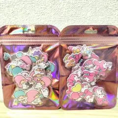 サンリオ　ぷっくりシール　おすそ分けシール　フレークシール　マイメロ　キキララ
