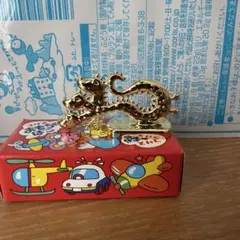 コリス フエラムネ おもちゃばこ 金メッキ フィギュア 4種セット 三頭