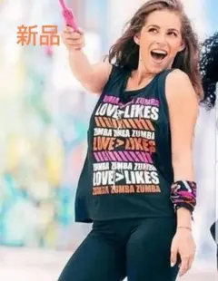 【特価 ZUMBA】新品未使用 タンクトップ/M
