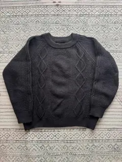 GRANDMA MAMA DAUGHTER ウール　アランニット