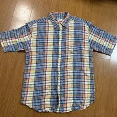 enyce 半袖チェックシャツ　　90's