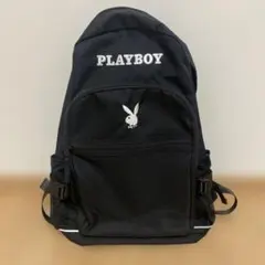 PLAYBOY リュック バックパック ブラックのサムネイル