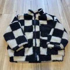 MY LITTLE WONDER ボアチェックジャケット 95cm