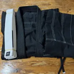 黒い柔術衣 上下セット A0