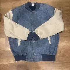 Fruit of the Loom スタジャン Lサイズ デニム