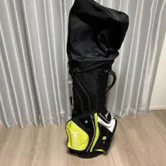 Srixon キャディバッグ 黒/黄 防水カバー付き