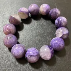 希少高品質チャロアイトシリカ天然石ブレスレット