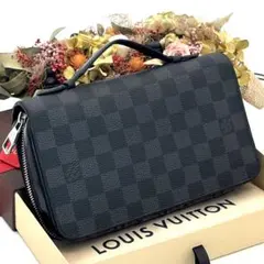 ルイヴィトン ダミエ グラフィット ジッピーXL 長財布 ブラック - メルカリ