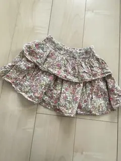 ZARA フラワープリント フリルスカート 2-3歳⭐︎98cm