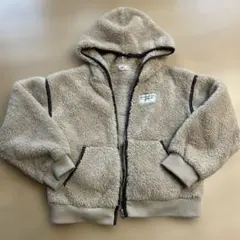 ALGY フード付きボアジャケット 上着 ジャンパー