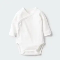 【美品】ユニクロボディスーツ/前開き　2着セット