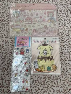 キャラクターシールセット 3種類