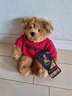 ［バーバリー］大きなテディベア（1990年代） Vintage Burberry Bear stuffed toy バーバリー テディベア 熊