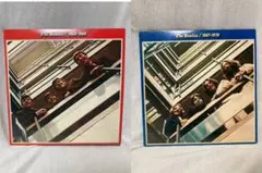 The Beatles 赤盤　青盤　USED LP セット