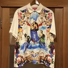 【値下げ交渉可】Supreme heavenly silk polo シャツのサムネイル