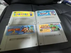 スーパーファミコンカセット 4本