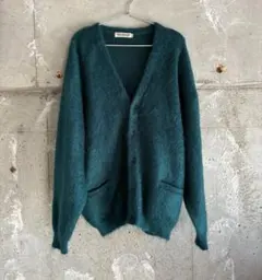 美品　COOTIE Mohair Cardigan ターコイズ グリーン　L