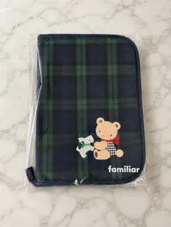 familiar ファミリア 母子手帳ケース ブラックウォッチのサムネイル