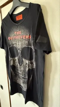 THE DESTROYERS スカルプリント Tシャツ