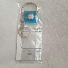 タワーレコード　タワレコ銀テープキーホルダー　ブルー