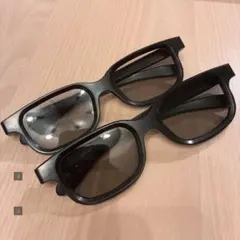 REALD 映画館 3Dメガネ 2個セット