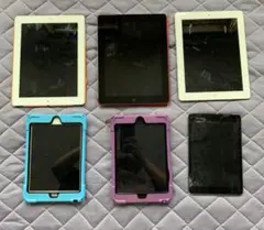 ジャンク　タブレット　iPad まとめ　6台