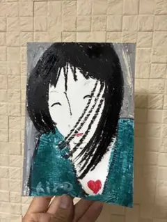 絵描きhiro C「愛の会社」 絵描きhiro C 「愛の化身」 - メルカリ