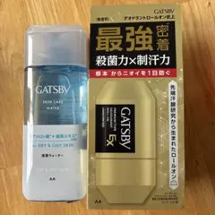 GATSBY SKIN CARE WATER & EXデオドラント