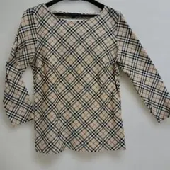 美品　バーバリー　ウールコート　ノバチェック　レザー　希少　レア　ロゴ　100% BURBERRY - 美品 激レア BURBERRY 金タグ B柄 ノバチェック