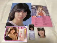 松田聖子　切り抜き　ポストカード他