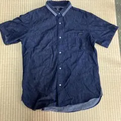 CABANE de ZUCCA メンズ M シャツ 薄手 デニム 夏のサムネイル