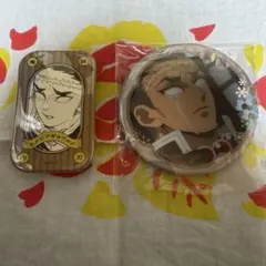 鬼滅の刃 スクエア缶バッジコレクション グリッター缶バッジ 悲鳴嶼行冥