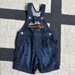 ミキハウス　ダブルビー　オーバーオール　90cm MIKIHOUSE