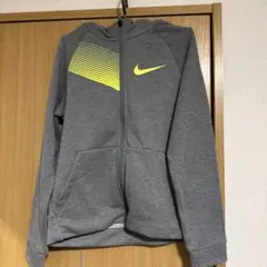NIKE キッズ ジップアップパーカー グレー　L