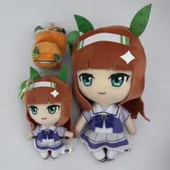 ウマ娘 サイレンススズカ 通常ぬいぐるみ 巨大ぬいぐるみ はぐキャラ セット
