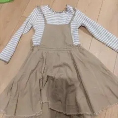 petit main サロペットワンピース 120