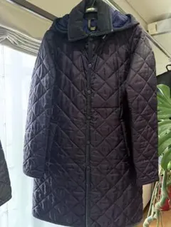 LAVENHAM キルティングジャケット 36 ダークパープル