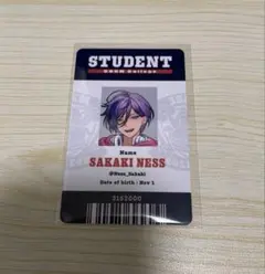 にじさんじ 3SKM College 学生証風カード 特典 榊ネス