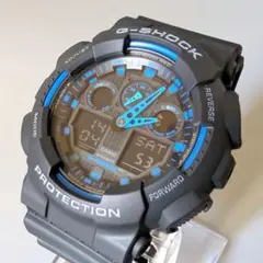 ☆未使用☆ CASIO G-SHOCK GA-100 メンズ 腕時計 新品電池