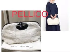 ❤︎PELLICO ペリーコ　アネッリ　ファー　クラッチ　【正規品】