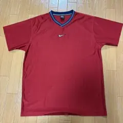 ゲームシャツ NIKE DRI-FIT 半袖 レッド L 古着 8#f - メルカリ
