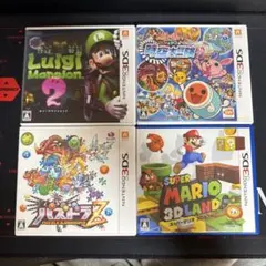 ルイージマンション2 太鼓の達人 パズドラZ スーパーマリオ3Dランド　ソフト