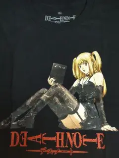 デスノート 弥海砂 XLサイズ アニメ Tシャツ 黒 ミサミサ