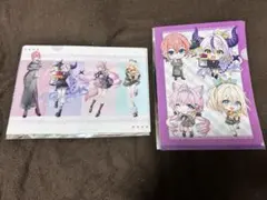 銀袋欠品】 ホロライブ GiGO 秘密結社holoX クリアファイル セット