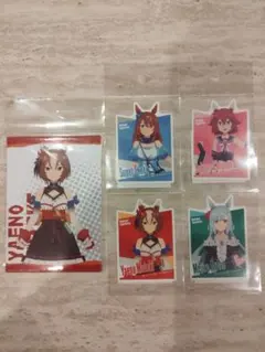 ウマ娘 シンデレラグレイ ブロマイドセットB ステッカーセット まとめ売り