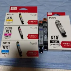 Canon n11 n10 インク 純正品 6色 - メルカリ