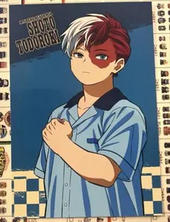 僕のヒーローアカデミア AMERICAN RETRO 特典ポストカード 轟焦凍