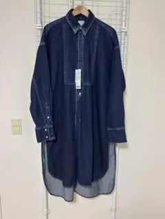新品未使用　Sublations ロングデニムシャツ　サイズF